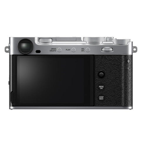 Fujifilm X-E5 Mirrorless Camera with XF23mm F2.8 R WR, Silver