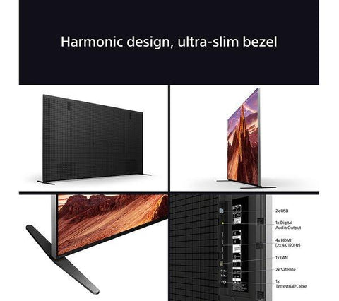 SONY BRAVIA 9 85" QLED XR Mini LED 4K HDR Smart TV - K85XR90PU
