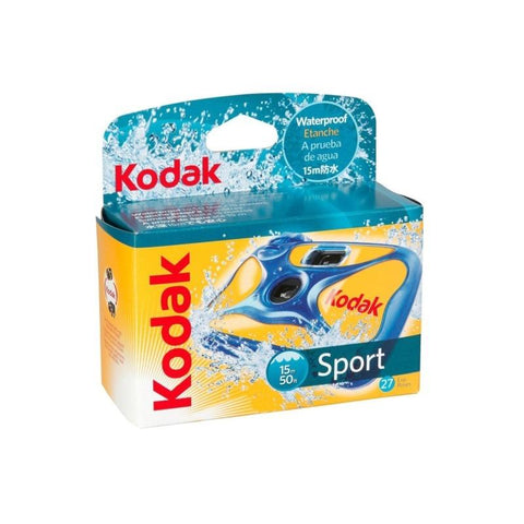 Kodak Sport Single-Use Waterproof Film Camera, 27 Exposures