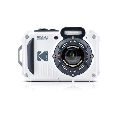 Kodak PixPro WPZ2 Tough Compact Camera - White