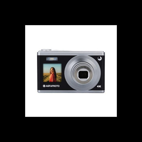 Agfa Photo DC9200BK Digital Compact Camera, Dual Screen 2.8" + 1.54" Black