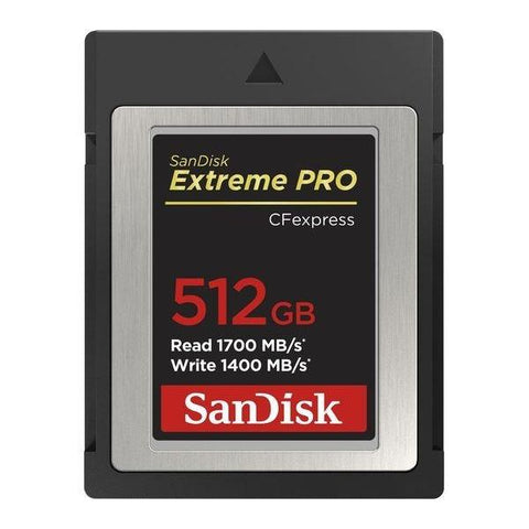 SanDisk 512GB CFexpress Type B Extreme R1700/W1400MB/s