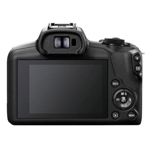 Canon EOS R100 Mirrorless Camera with 18-45 and 75-300mm lenses
