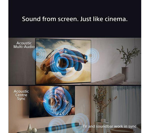 SONY BRAVIA 7 65" Smart 4K Ultra HD HDR QLED Mini LED TV with Google TV & Assistant