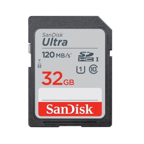 Sandisk 32GB SDHC 120MB/s Memory Card