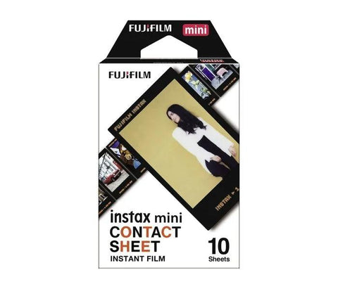 Fujifilm Instax Mini Film - Contact Sheet - 10 Shots