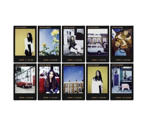 Fujifilm Instax Mini Film - Contact Sheet - 10 Shots