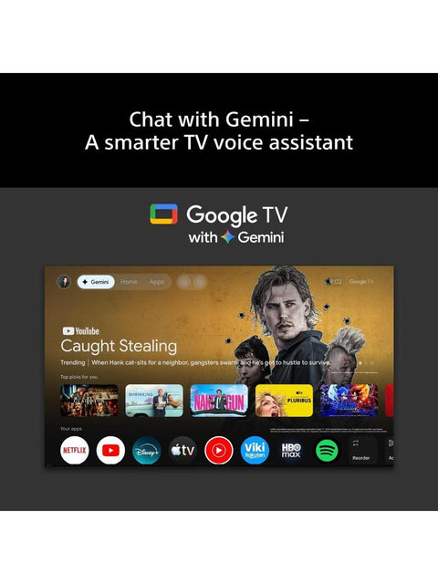 Bravia 7 II K50XR75M2PB (2026) RGB HDR 4K Ultra HD Smart Google TV, 50 inch with Dolby Atmos, Black