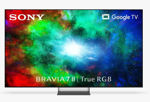 Bravia 7 II K55XR75M2B (2026) RGB HDR 4K Ultra HD Smart Google TV, 55 inch with Dolby Atmos, Black