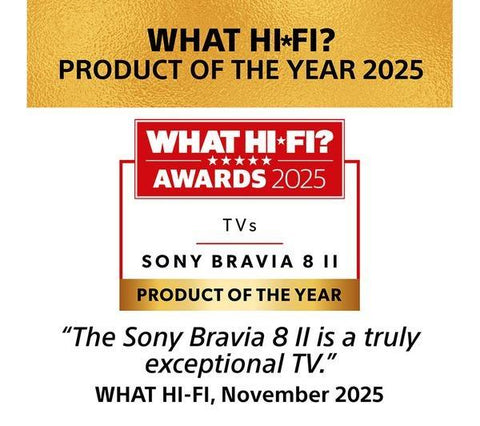 SONY BRAVIA 8 II 55" QD-OLED 4K HDR AI Smart TV - K55XR8M25BP