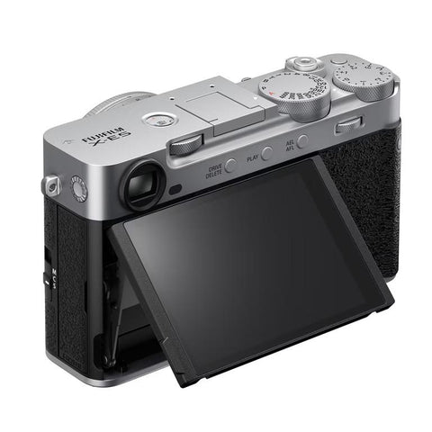 Fujifilm X-E5 Silver with XF23mm F2.8 R WR Lens