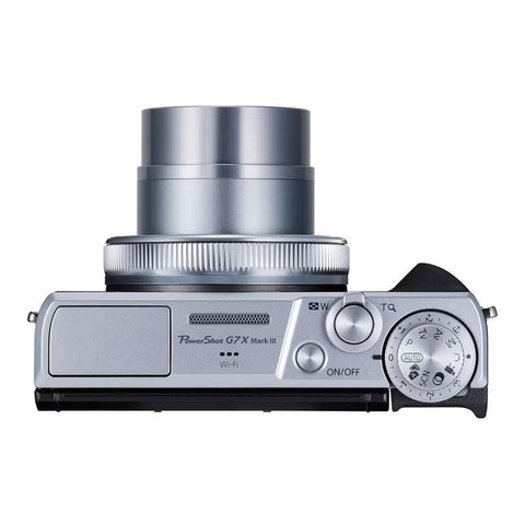 Canon PowerShot G7 X Mark III Compact Camera - Silver