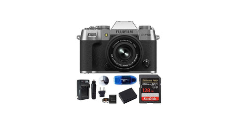 Fujifilm X-T50 Silver with XC15-45mm Lens