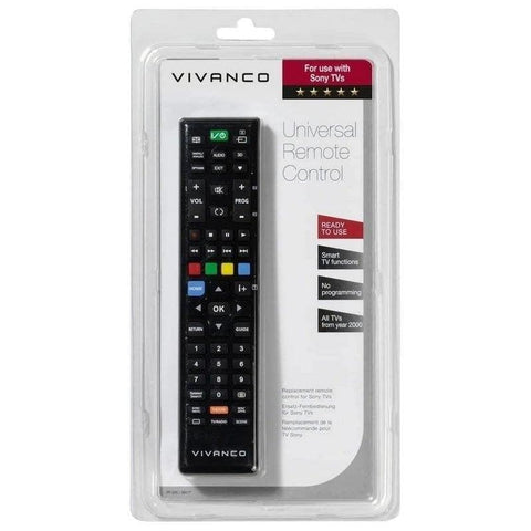 Vivanco RR 240 Replacement Remote for Sony TVs