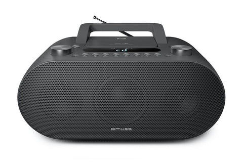 Roberts Zoombox FM/AM CD Boombox - Black