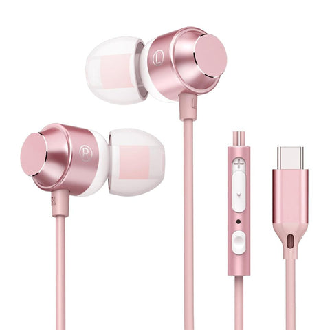 Sony IER-EX15C USB-C Wired In-Ear Headphones - Pink