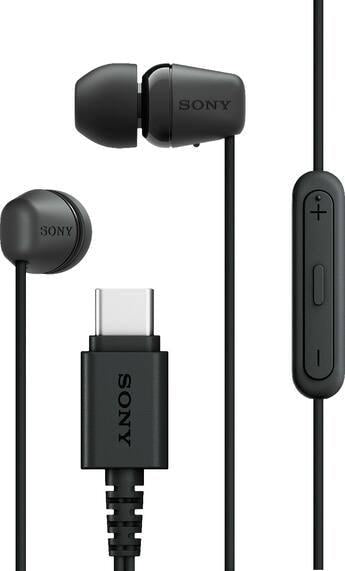 Sony IER-EX15C USB-C Wired In-Ear Headphones - Black