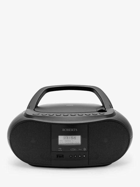 Roberts Zoombox 4 DAB+/FM CD Bluetooth Boombox - Black