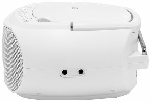 Roberts Zoombox 4 DAB+/FM CD Bluetooth Boombox - White