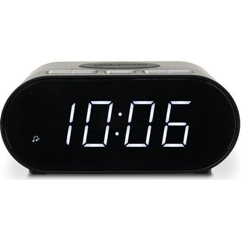 Roberts Ortus Charge FM Clock Radio - Black