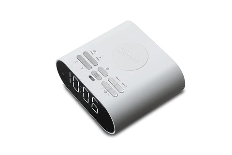 Roberts Ortus Charge FM Clock Radio - White