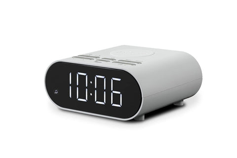 Roberts Ortus Charge FM Clock Radio - White