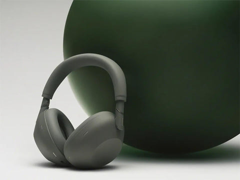 Sony WH-1000XM6 Wireless Noise-Cancelling Headphones - Olive Grey