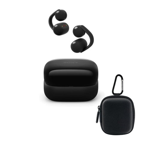 Sony LinkBuds Clip True Wireless Open Earbuds - Black