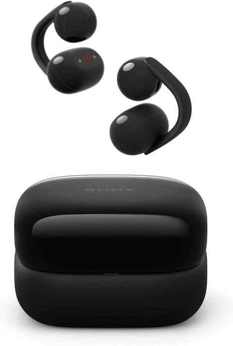 Sony LinkBuds Clip True Wireless Open Earbuds - Black