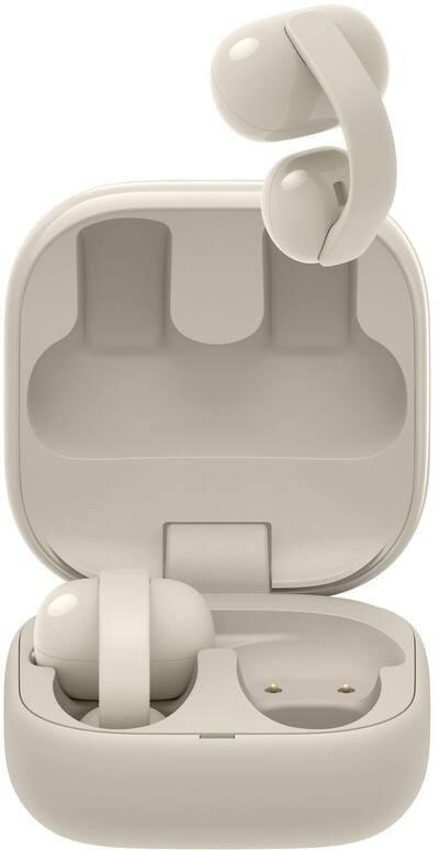 Sony LinkBuds Clip True Wireless Open Earbuds - Cream