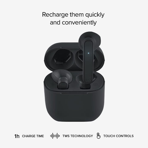 Music Hero NUBOX True Wireless Earbuds - Black