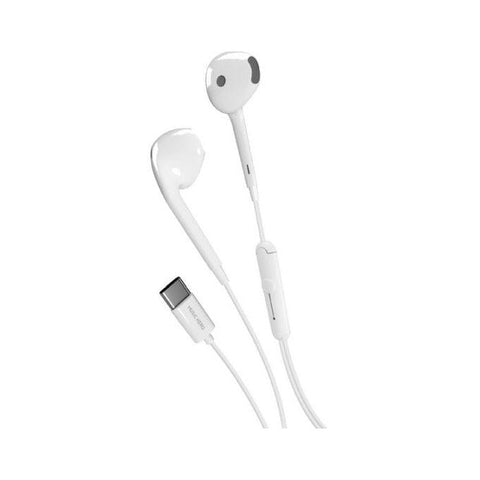 Music Hero TUBB USB-C Wired Earphones - White