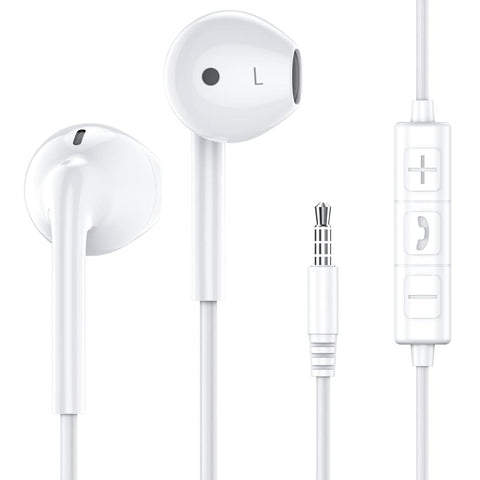 Music Hero TUNE SILKY 3.5mm Wired Earphones - White