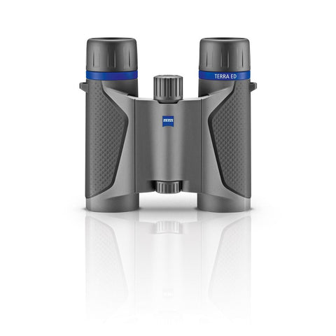 ZEISS Terra ED Pocket 10x25 Binoculars - Grey/Black