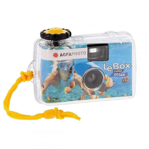 AgfaPhoto LeBox Ocean Waterproof Disposable Camera - 27 Exposures