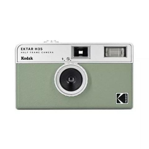 Kodak EKTAR H35 Half-Frame 35mm Film Camera - Sage