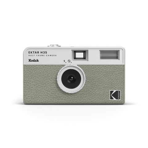 Kodak EKTAR H35 Half-Frame 35mm Film Camera - Sage