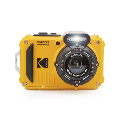 Kodak PIXPRO WPZ2 Waterproof Digital Camera - Yellow