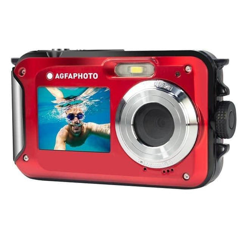 AgfaPhoto Realishot WP8000 Waterproof Digital Camera - Red