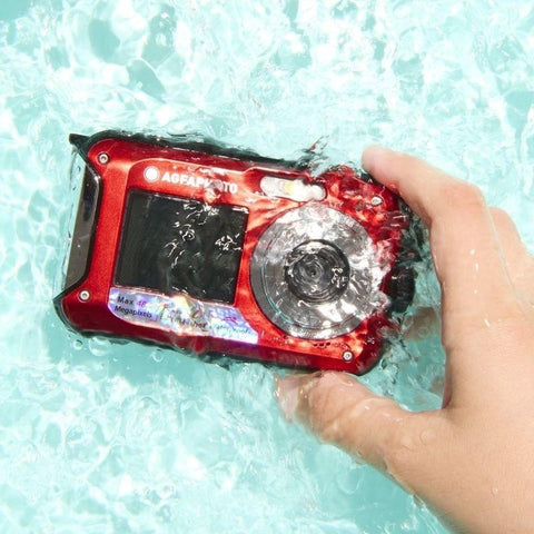 AgfaPhoto Realishot WP8000 Waterproof Digital Camera - Red