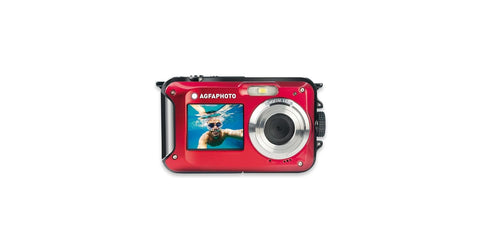 AgfaPhoto Realishot WP8000 Waterproof Digital Camera - Red