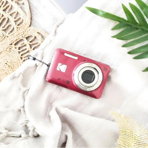Kodak PIXPRO FZ55 Compact Digital Camera - Red