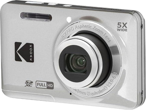 Kodak PIXPRO FZ55 Compact Digital Camera - Silver