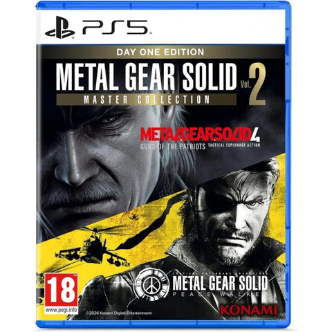 METAL GEAR SOLID: MASTER COLLECTION VOLUME 2 - DAY ONE EDITION (PS5) - P5RESEUIE15188