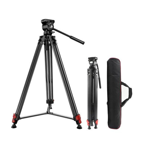 Kenro Twin Tube Lightweight Video Tripod Kit