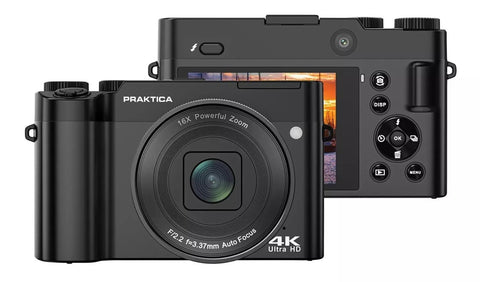 PRAKTICA DZ16 13MP 4K VIDEO BLACK PRA422