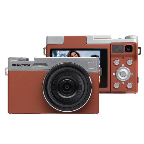 PRAKTICA DZ21 21MP 4K FLIP LCD BROWN PRA433