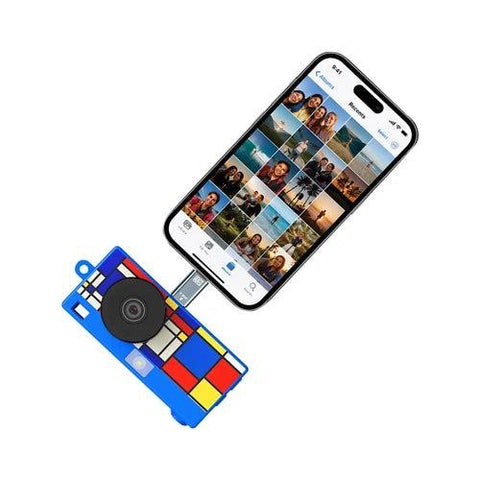SNAP & GO KEYRING CAMERA - BLUE PRINT PRA437