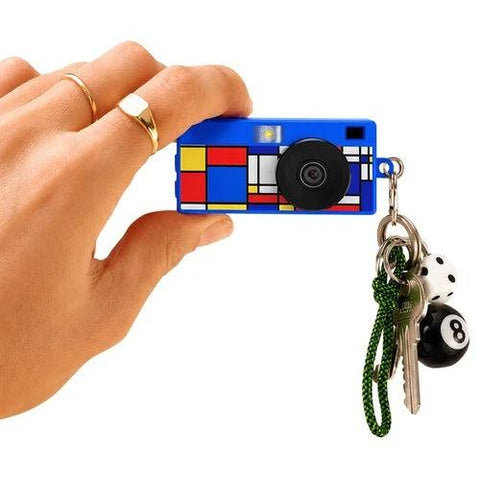 SNAP & GO KEYRING CAMERA - BLUE PRINT PRA437