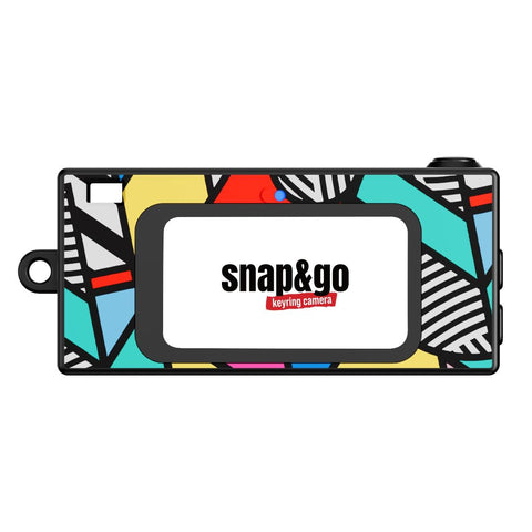SNAP & GO KEYRING CAMERA - COLOUR SPLASH PRA437